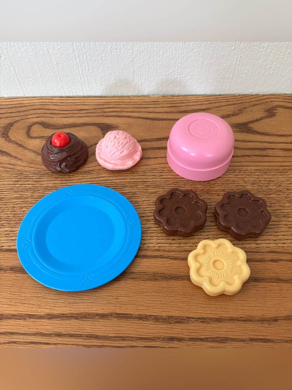 Vintage Fisher Price Fun With Food Party Time Dessert Set 2151 Replacement Piece